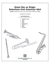 Green Day on Stage: Selections from American Idiot Instrumental Parts choral sheet music cover Thumbnail